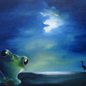 451 Sei kein Frosch, der Reiher ist nicht weit<br>CHF 4500.-